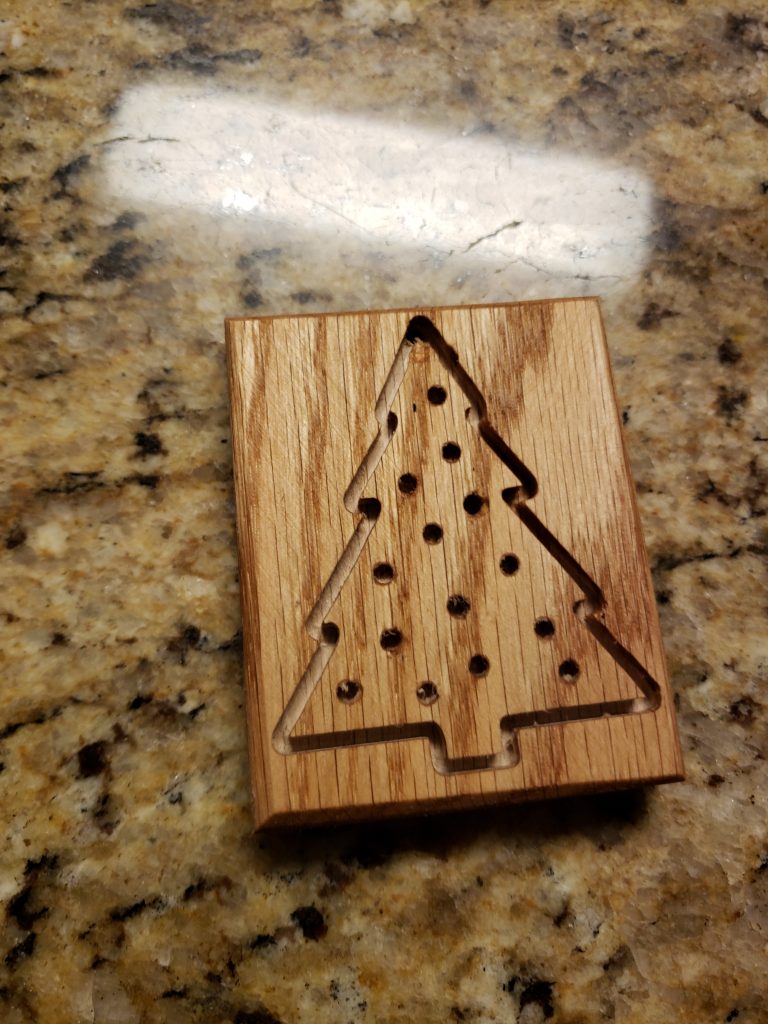 CNC Christmas Ornaments
