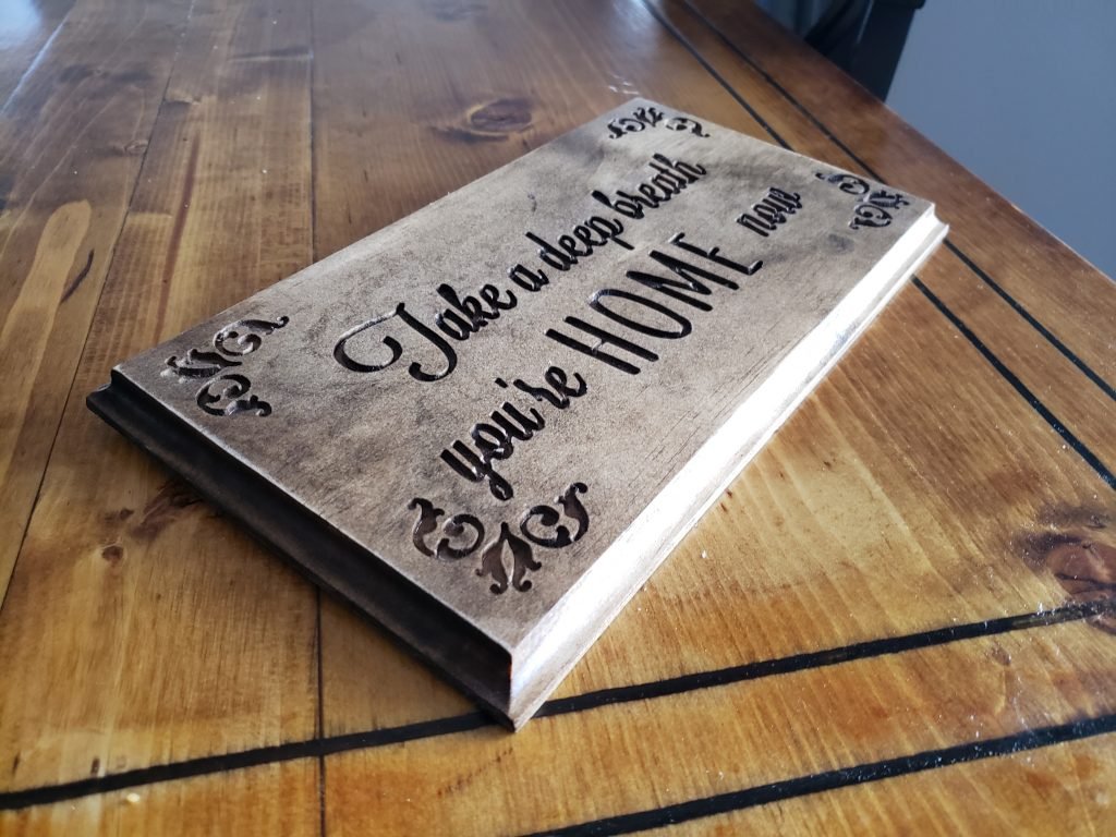 Take a deep breath, You’re home now