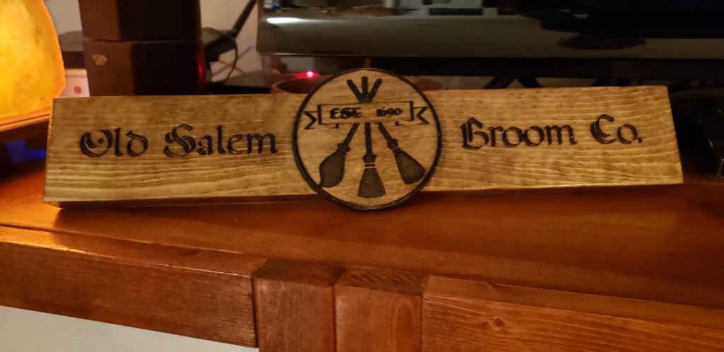 Salem Broomstick Sign