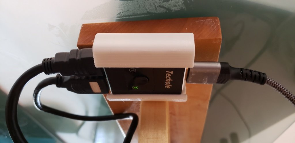 Under Desk HDMI Switch Clip