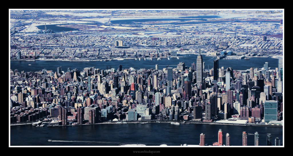 Empire State Building and Manhattan