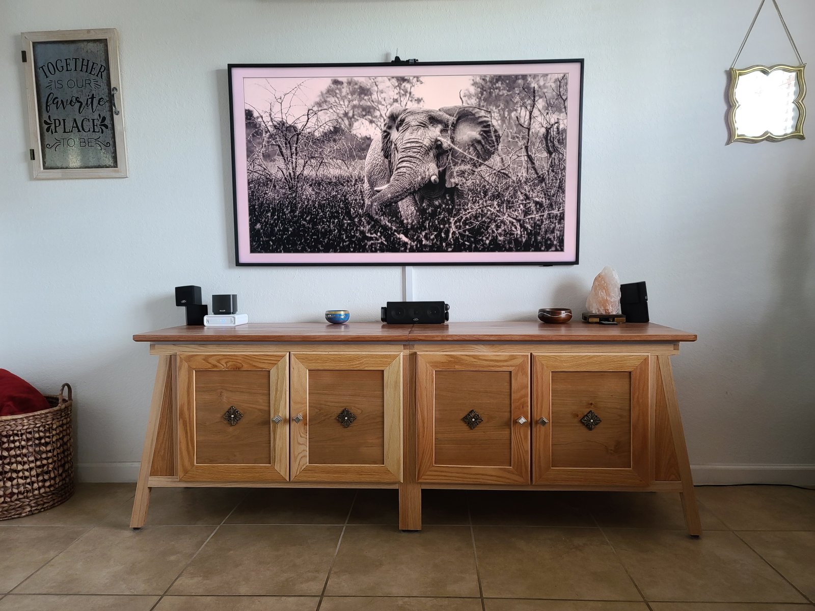 Art Gallery in the Living Room