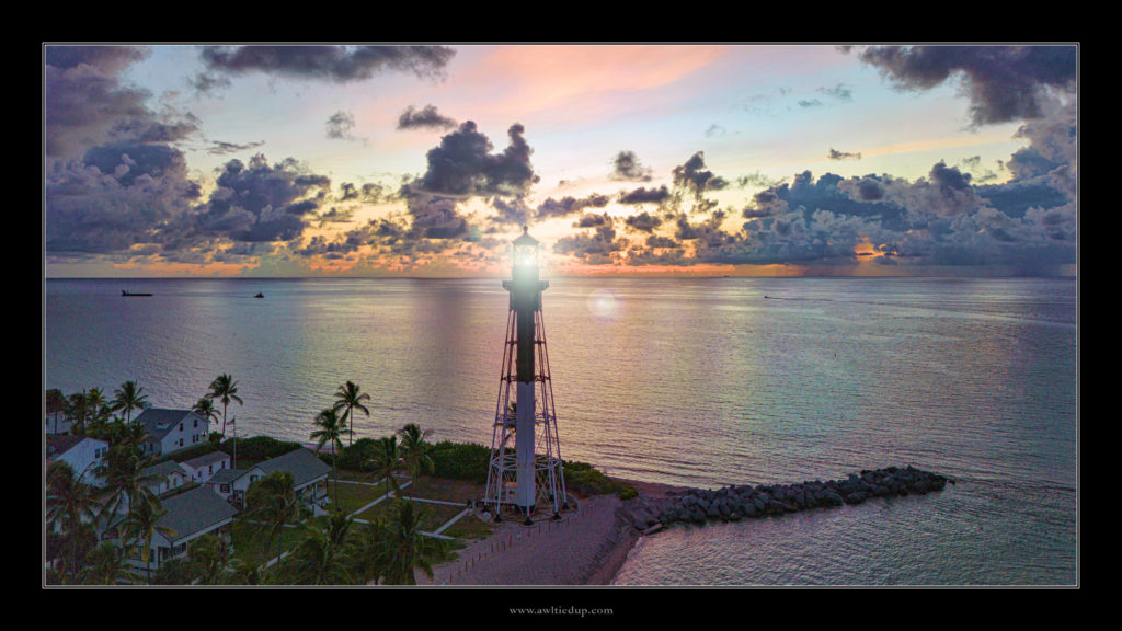 Hillsboro Lighthouse at Sunrise